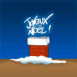 Cadeau rentrant dans la chemin�e "Joyeuses F�tes"
