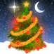 Sapin de No�l au clair de lune