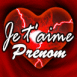 Coeur lectrique "Je t'aime"