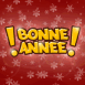 Bonne ann�e! (Fond rouge)