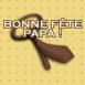 Cravate "Bonne f�te papa!"